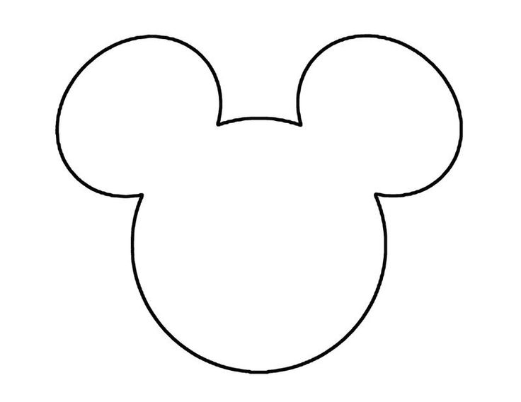 Mickey Silhouette at GetDrawings | Free download