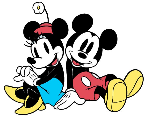 Minnie And Mickey Kissing Silhouette at GetDrawings | Free download