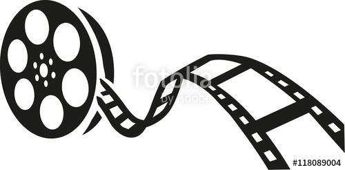 Movie Reel Silhouette at GetDrawings | Free download