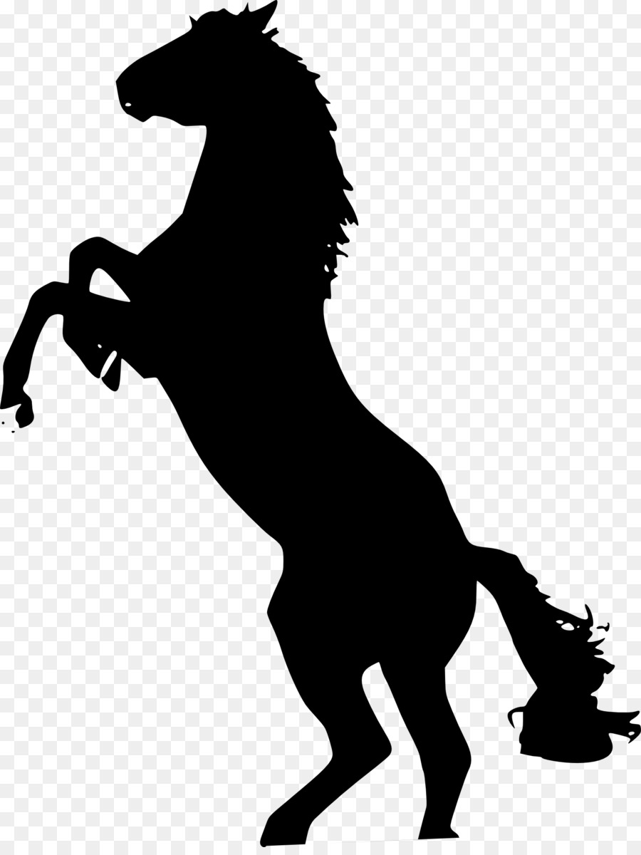 Mustang Horse Silhouette at GetDrawings | Free download