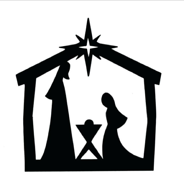 Nativity Silhouette Free at GetDrawings | Free download