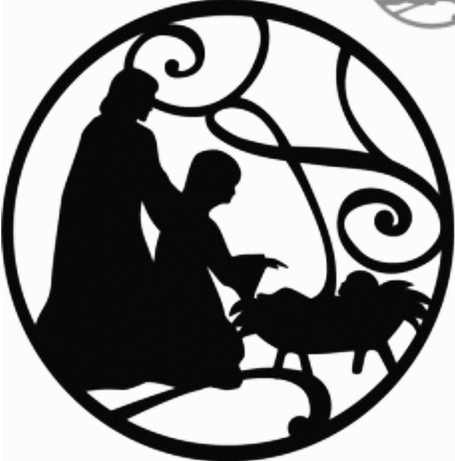 Nativity Silhouette Svg at GetDrawings | Free download