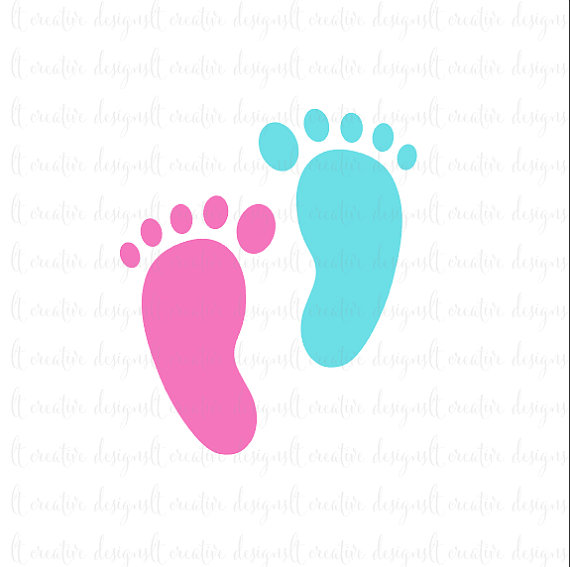 Baby Footprint SVG, Baby Feet SVG, Baby Foot SVG, Baby Foot Print