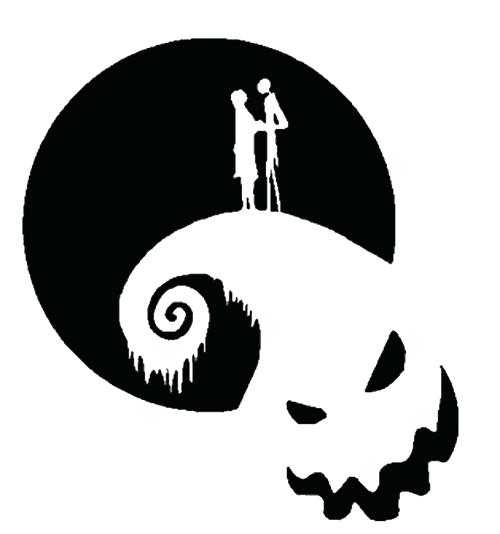 Download Nightmare Before Christmas Silhouette At Getdrawings Free Download PSD Mockup Templates