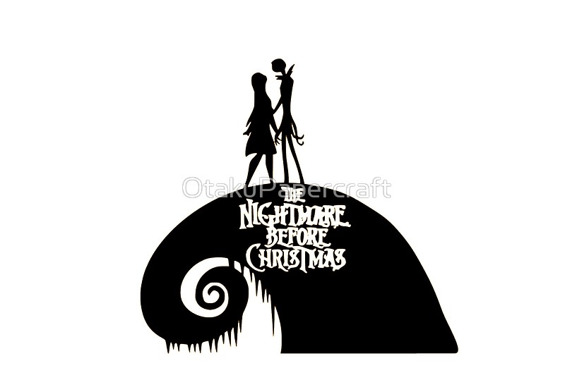 Download Nightmare Before Christmas Silhouette at GetDrawings ...