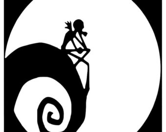 Download Free Nightmare Before Christmas Silhouette At Getdrawings Free Download SVG DXF Cut File