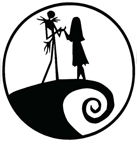 Download Free Nightmare Before Christmas Silhouette At Getdrawings Free Download SVG DXF Cut File