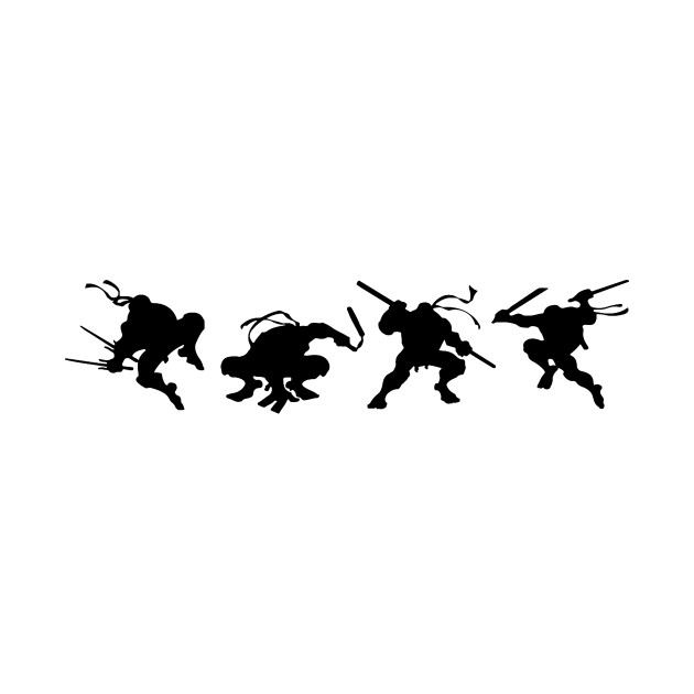 Download Ninja Turtle Silhouette At Getdrawings Free Download SVG Cut Files
