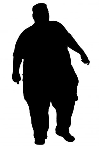 Obesity Silhouette At GetDrawings Free Download