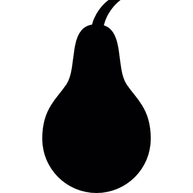 pear shaped silhouette