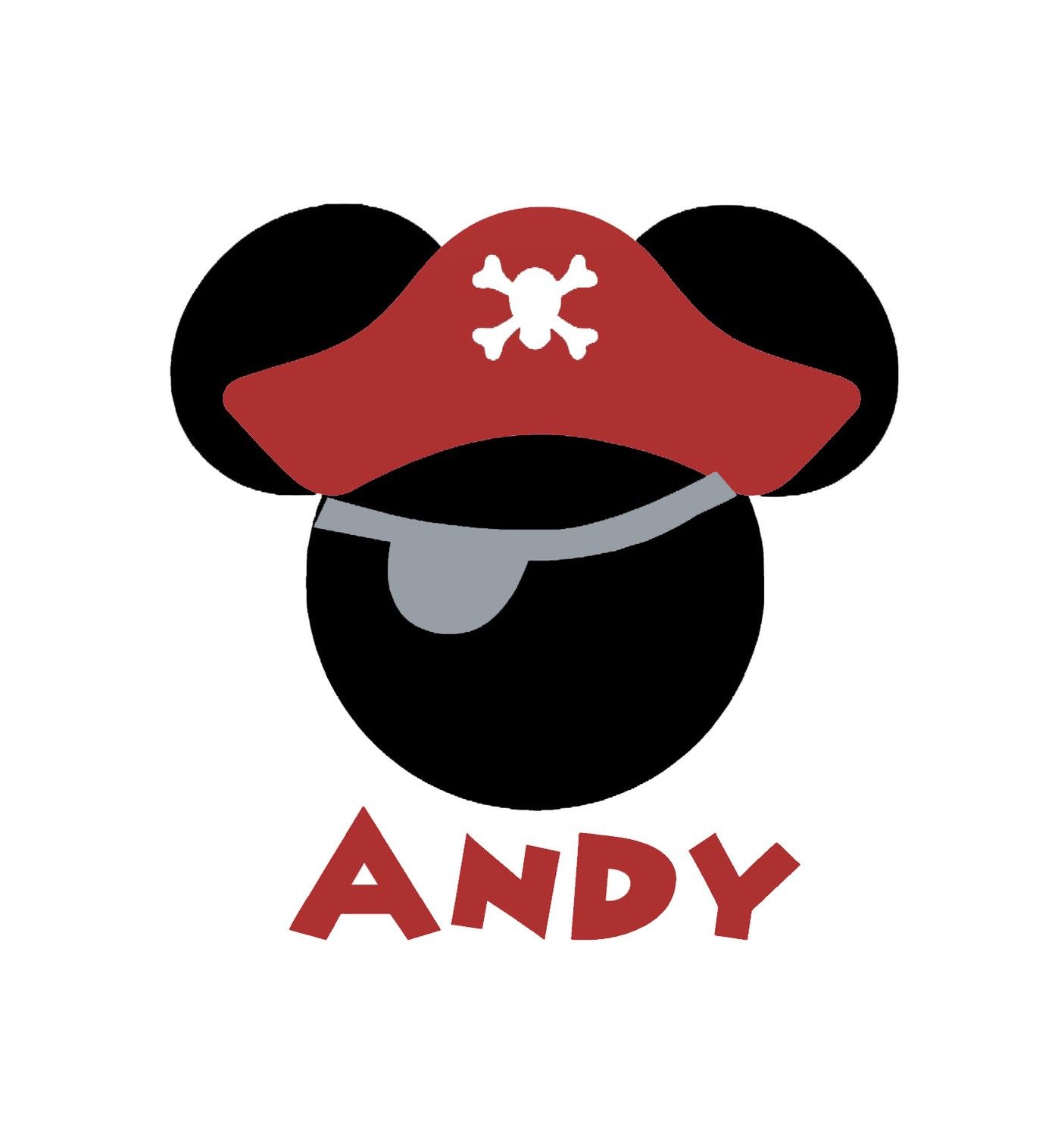 Pirate Mickey Silhouette at GetDrawings | Free download