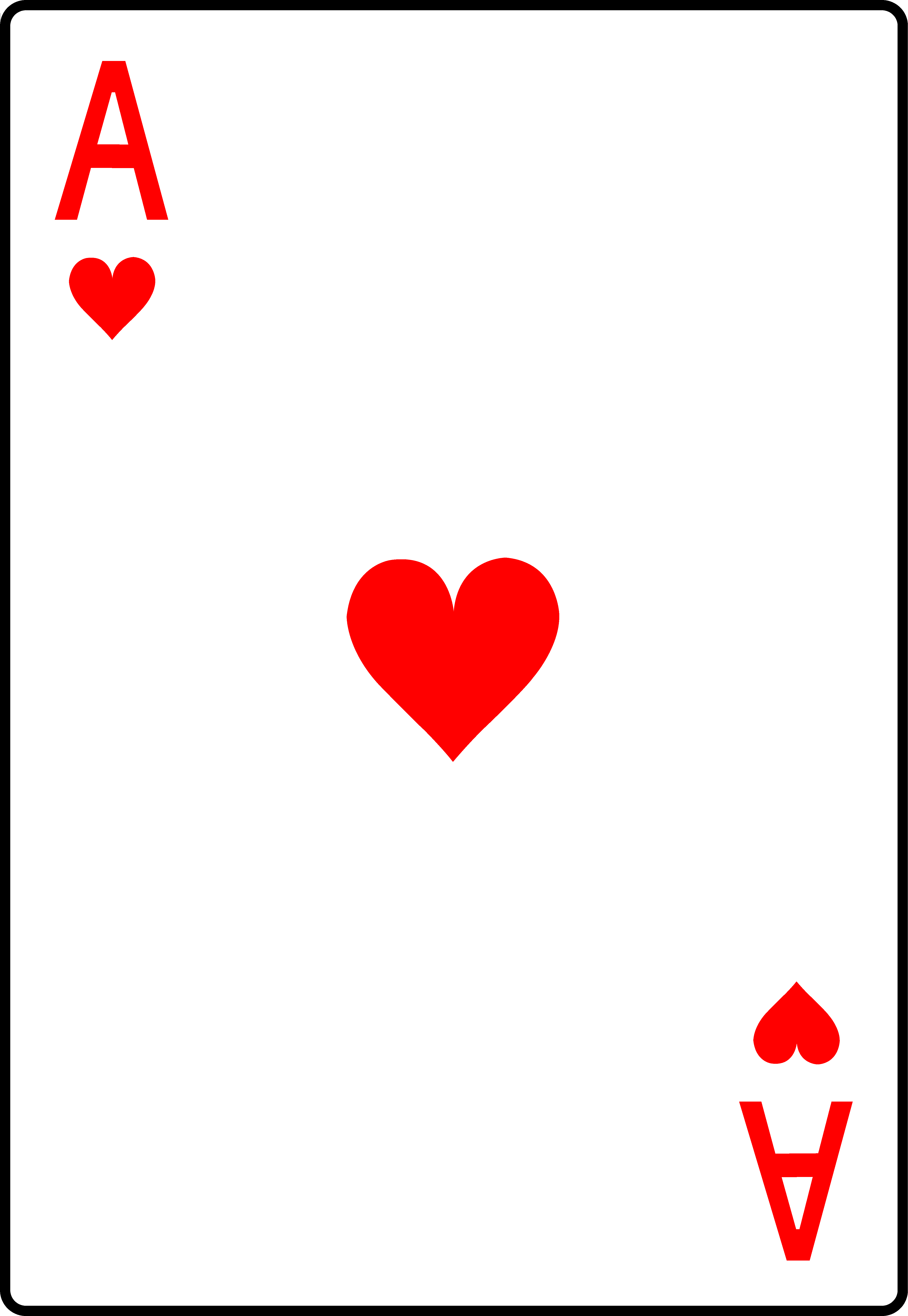 Playing Cards Silhouette at GetDrawings | Free download