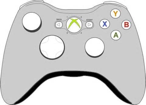 ps1 controller silhoutte