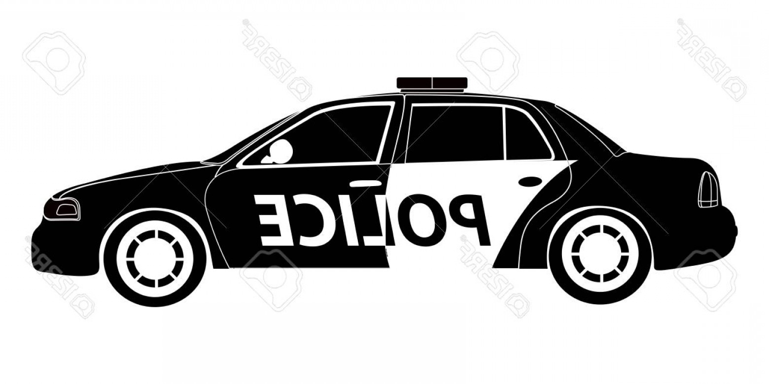 Police Car Silhouette At Getdrawings Free Download