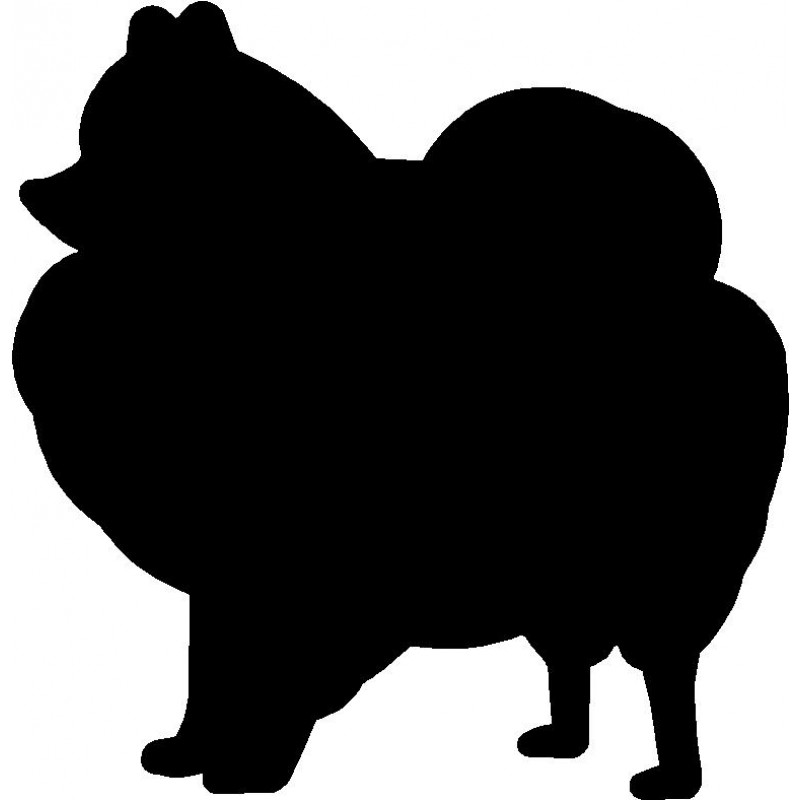Pomeranian Silhouette Clip Art at GetDrawings | Free download