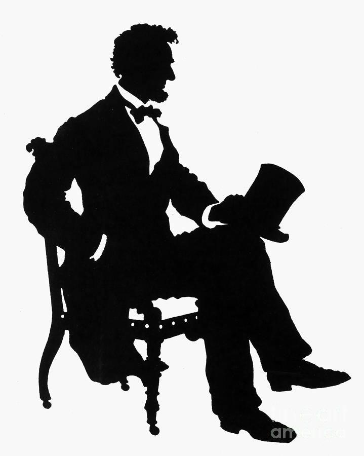 President Lincoln Silhouette at GetDrawings Free download