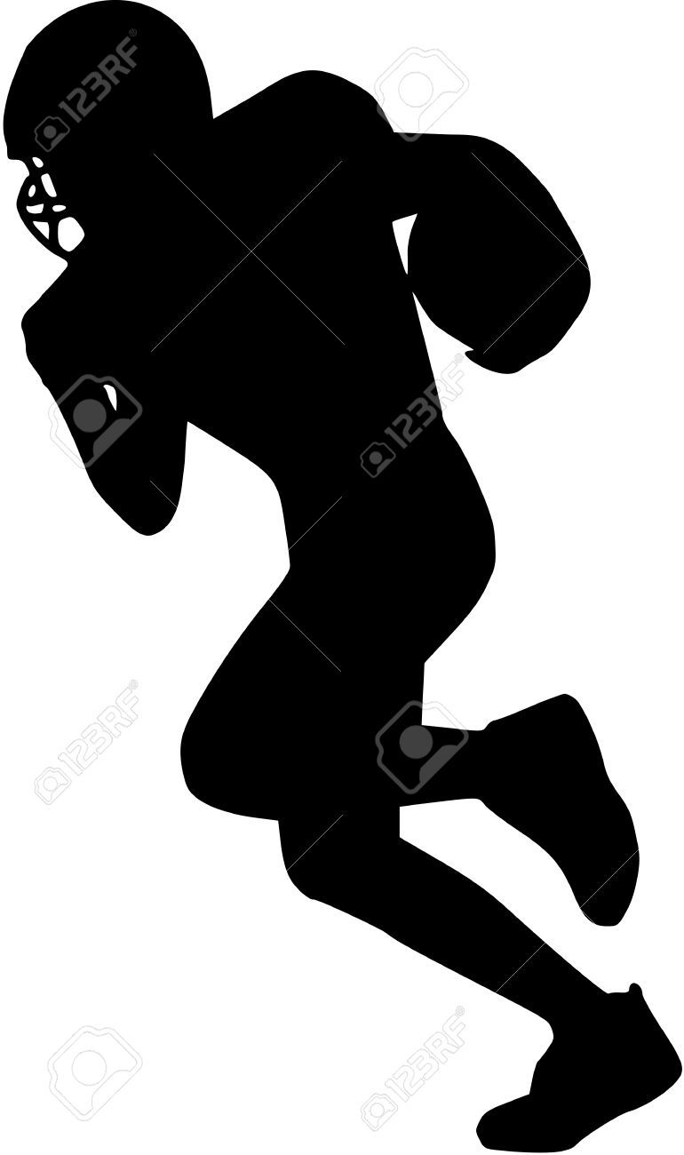 Quarterback Silhouette at GetDrawings | Free download