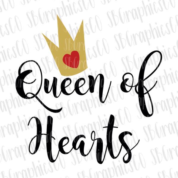 Queen Of Hearts Silhouette at GetDrawings | Free download