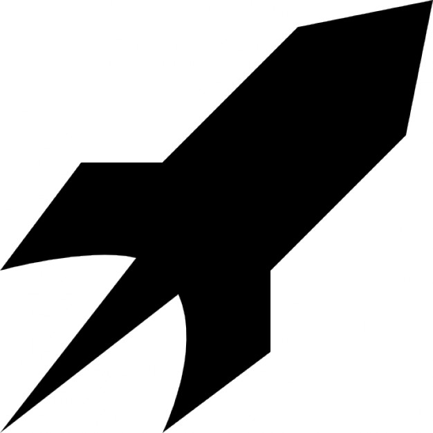 Rocket Ship Silhouette At Getdrawings Free Download