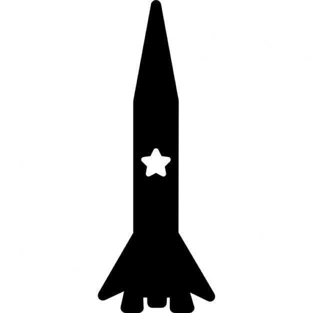 Rocket Ship Silhouette At Getdrawings Free Download