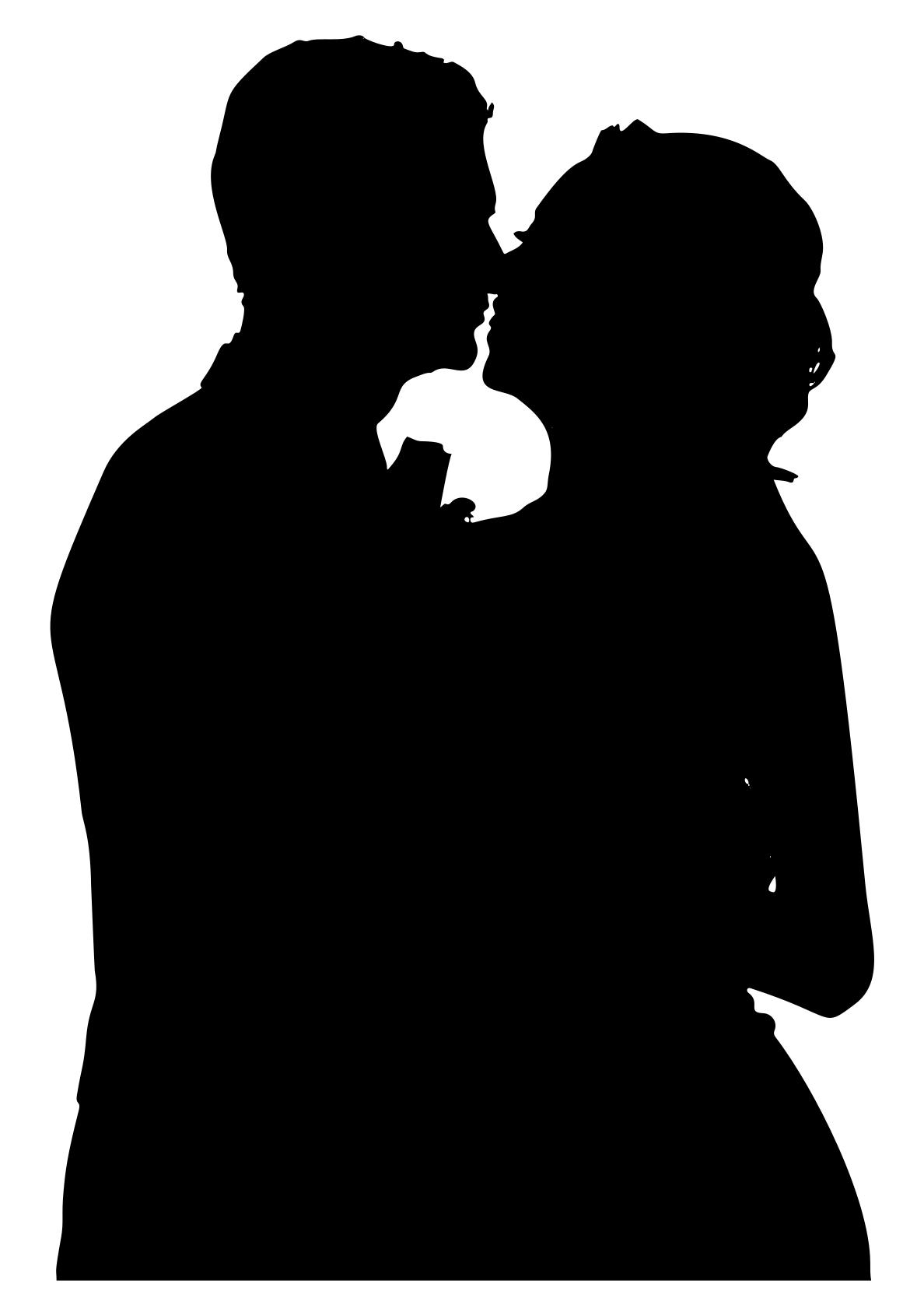 Romance Silhouette At Getdrawings 