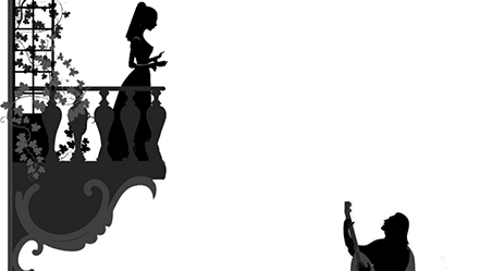 Romeo And Juliet Silhouette at GetDrawings | Free download