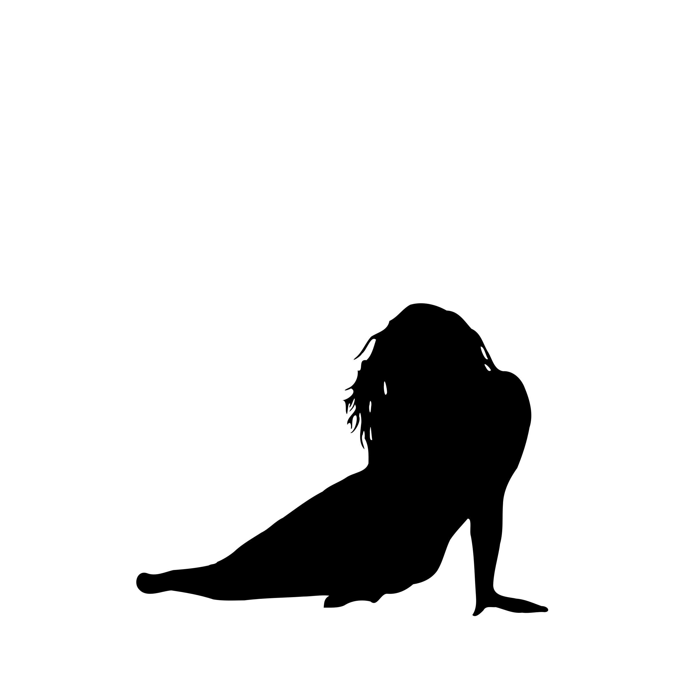 Sad Girl Silhouette At Getdrawings Free Download 5368