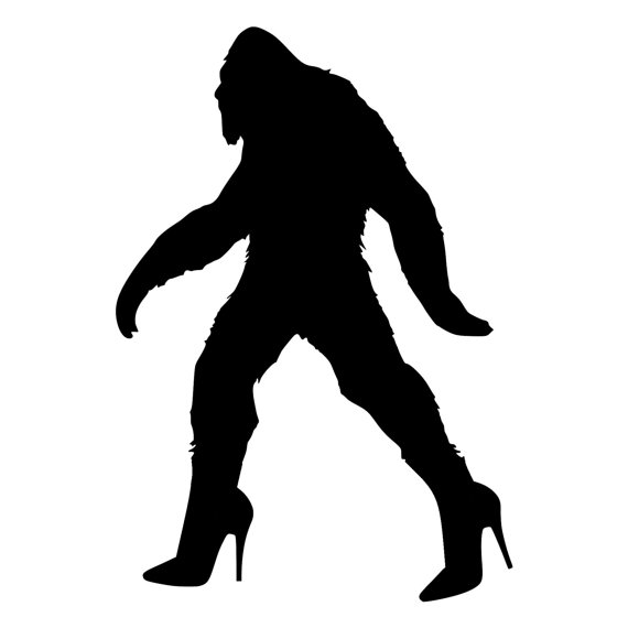 Sasquatch Silhouette Clip Art At GetDrawings | Free Download