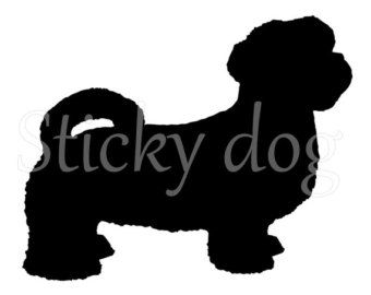 Shih Tzu Silhouette At Getdrawings Free Download