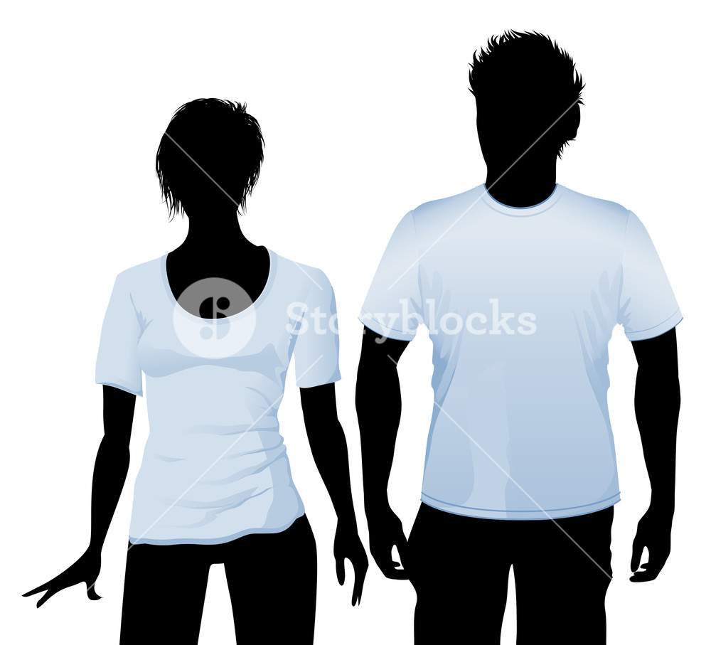 silhouette shirt design