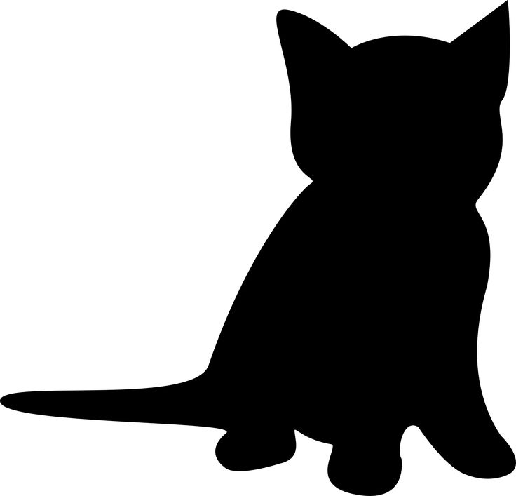 Silhouette Cat Head at GetDrawings | Free download