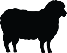 Silhouette Farm Animals at GetDrawings | Free download