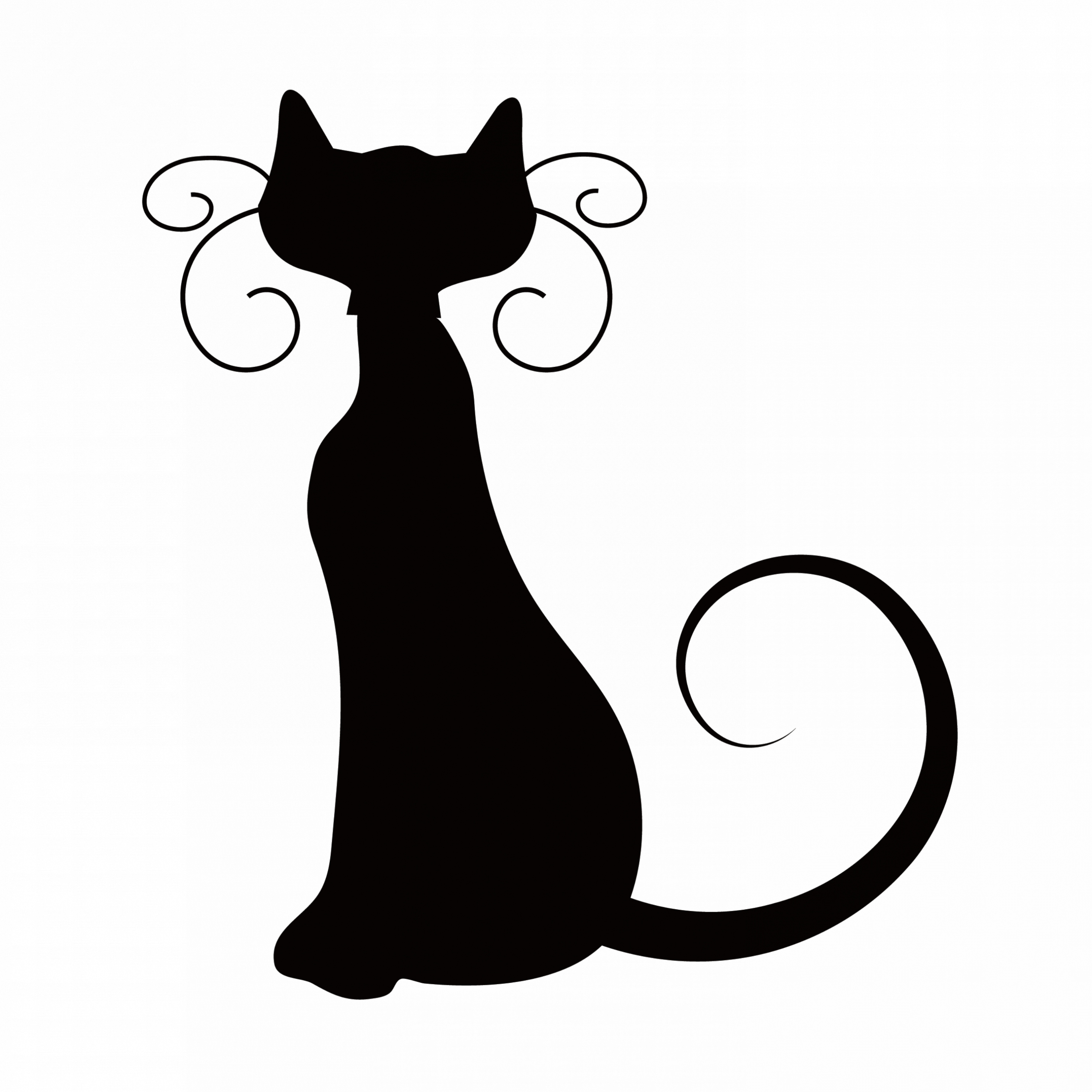 silhouette-halloween-cat-at-getdrawings-free-download