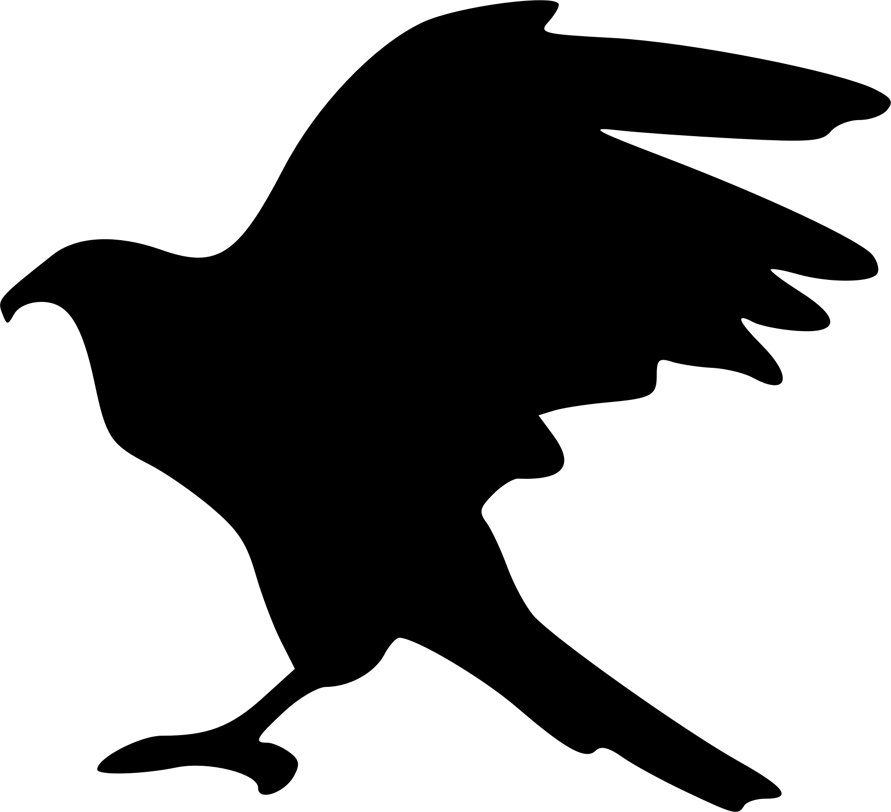 silhouette-hawk-at-getdrawings-free-download