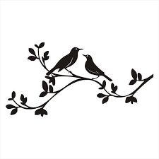 Silhouette Love Birds at GetDrawings | Free download