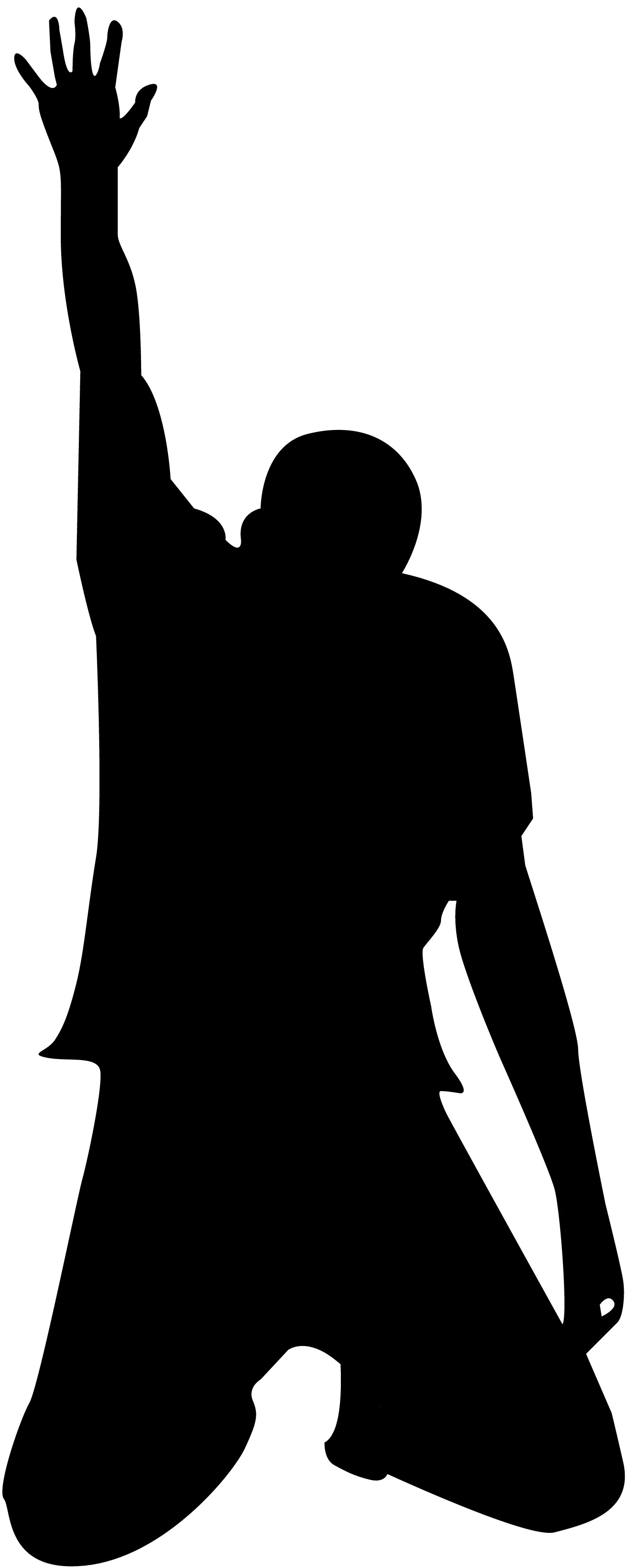 Silhouette Man Praying at GetDrawings | Free download