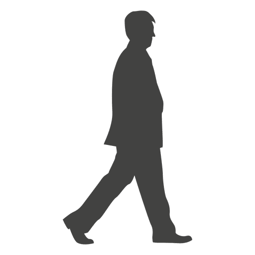 Silhouette Of A Person Walking at GetDrawings | Free download