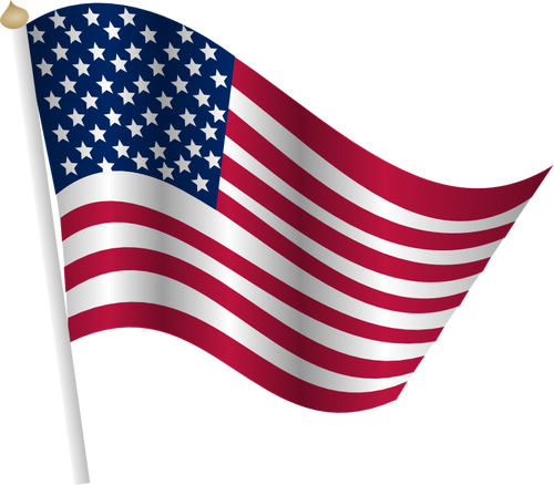 Silhouette Of American Flag At Getdrawings Free Download