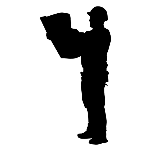 Silhouette Worker At Getdrawings Free Download