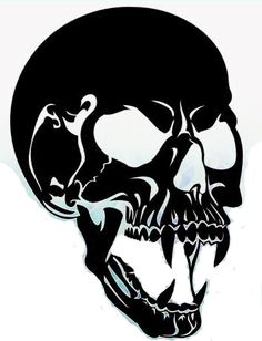 Skulls Silhouette At Getdrawings 