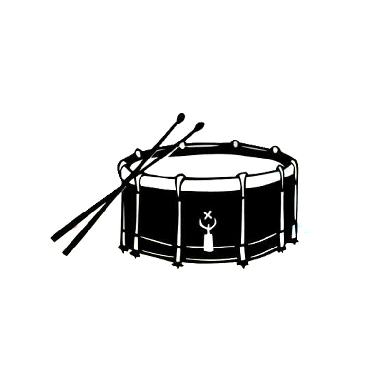 Snare Drum Silhouette at GetDrawings | Free download