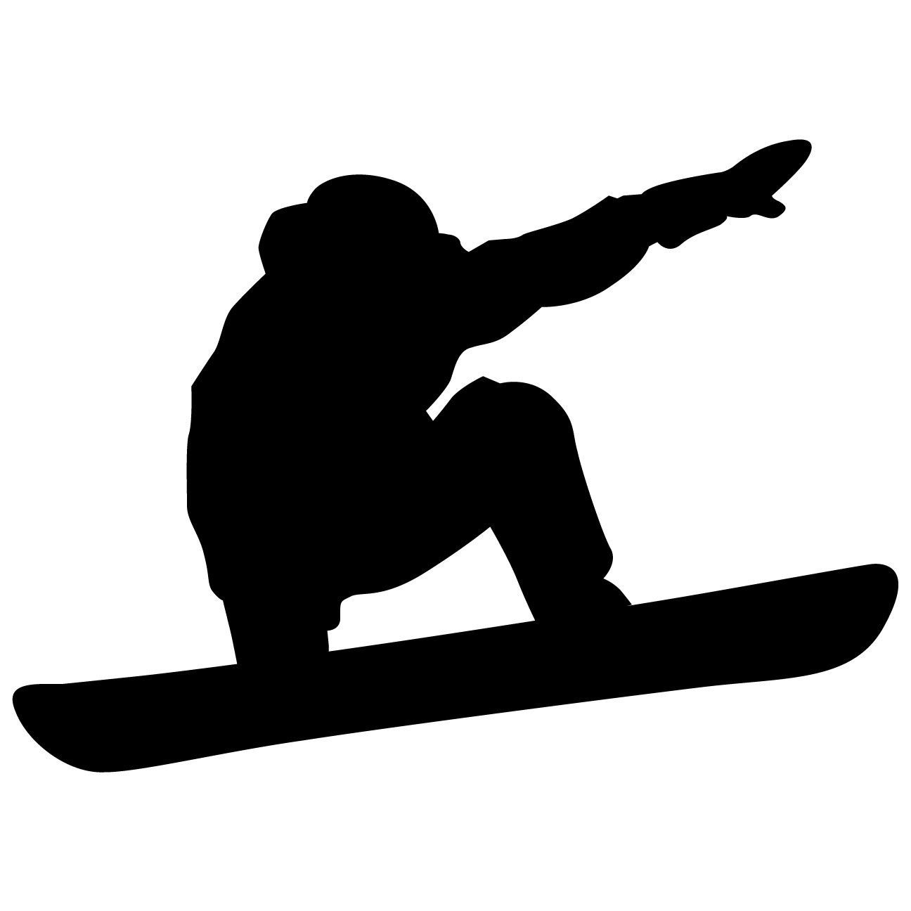 Snowboard Silhouette at GetDrawings | Free download