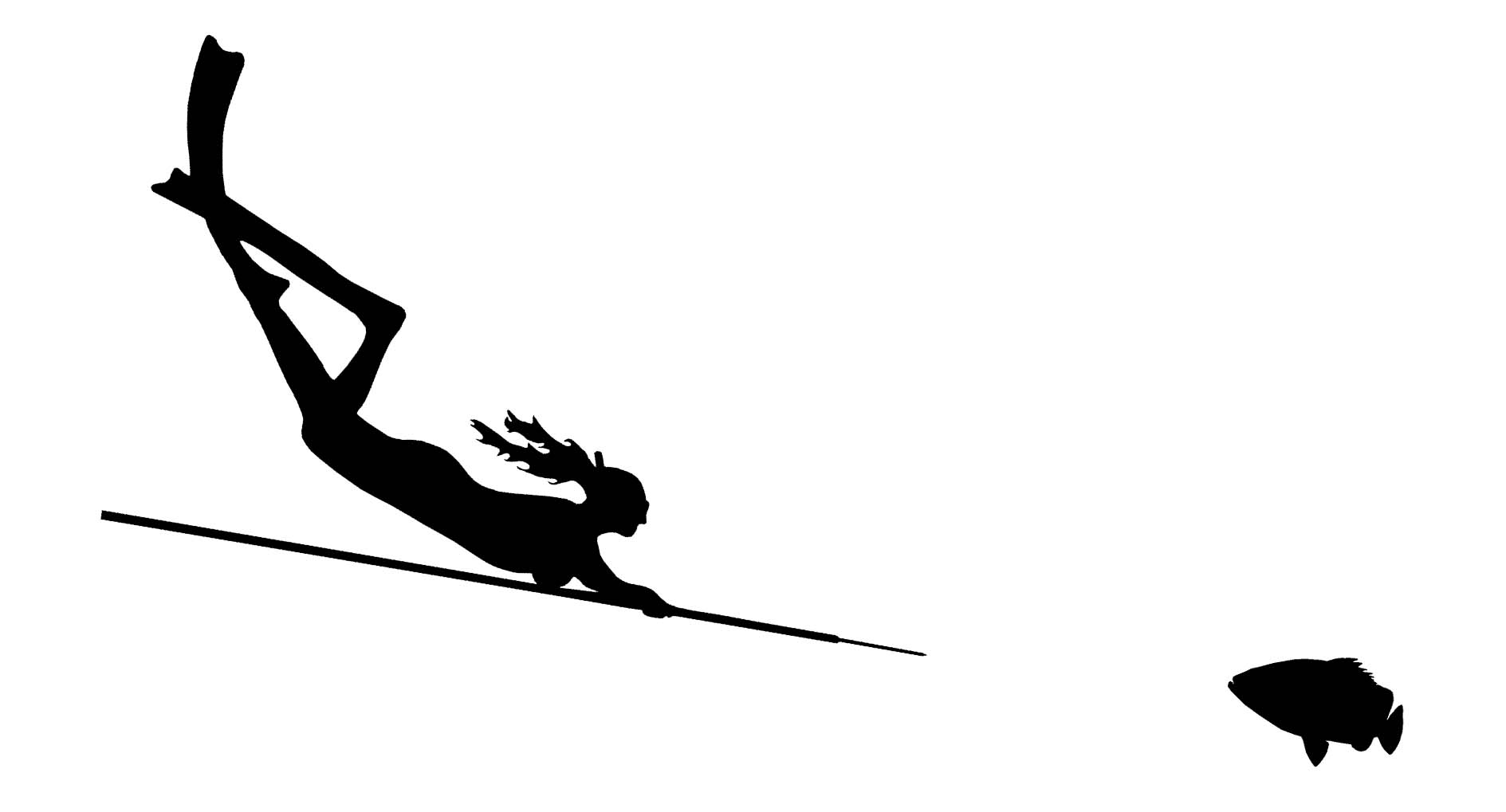 Download Spearfishing Silhouette at GetDrawings | Free download