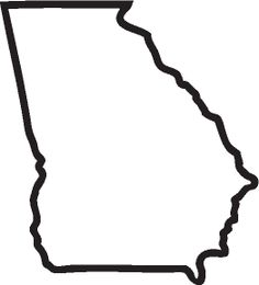 State Of Georgia Silhouette At GetDrawings | Free Download