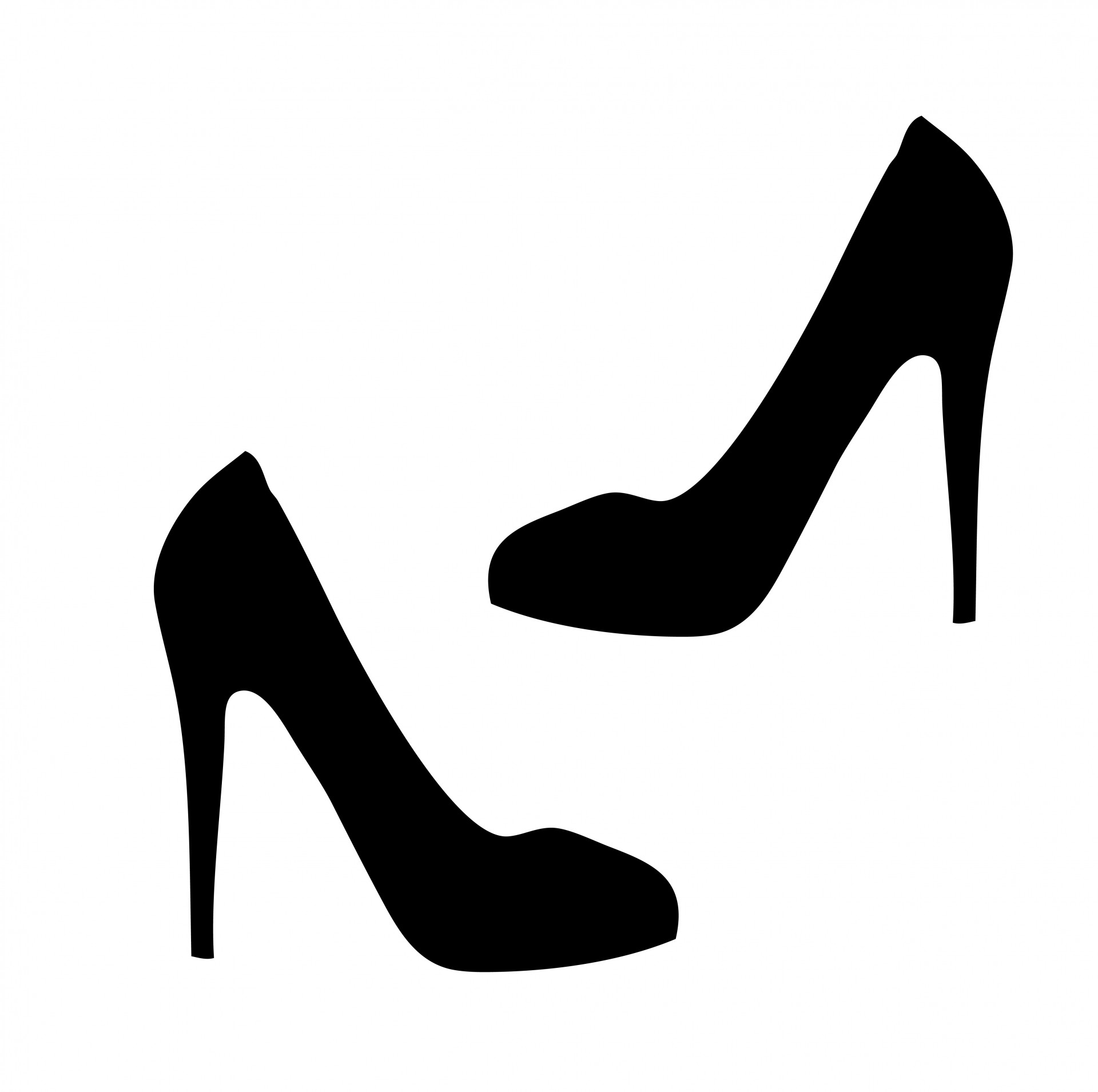 Stiletto Heels Silhouette at GetDrawings Free download