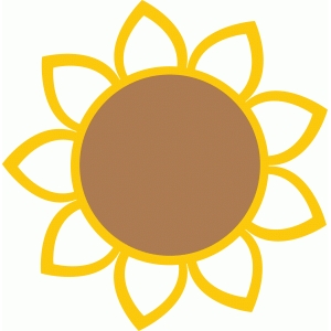 Download Sunflower Silhouette at GetDrawings | Free download