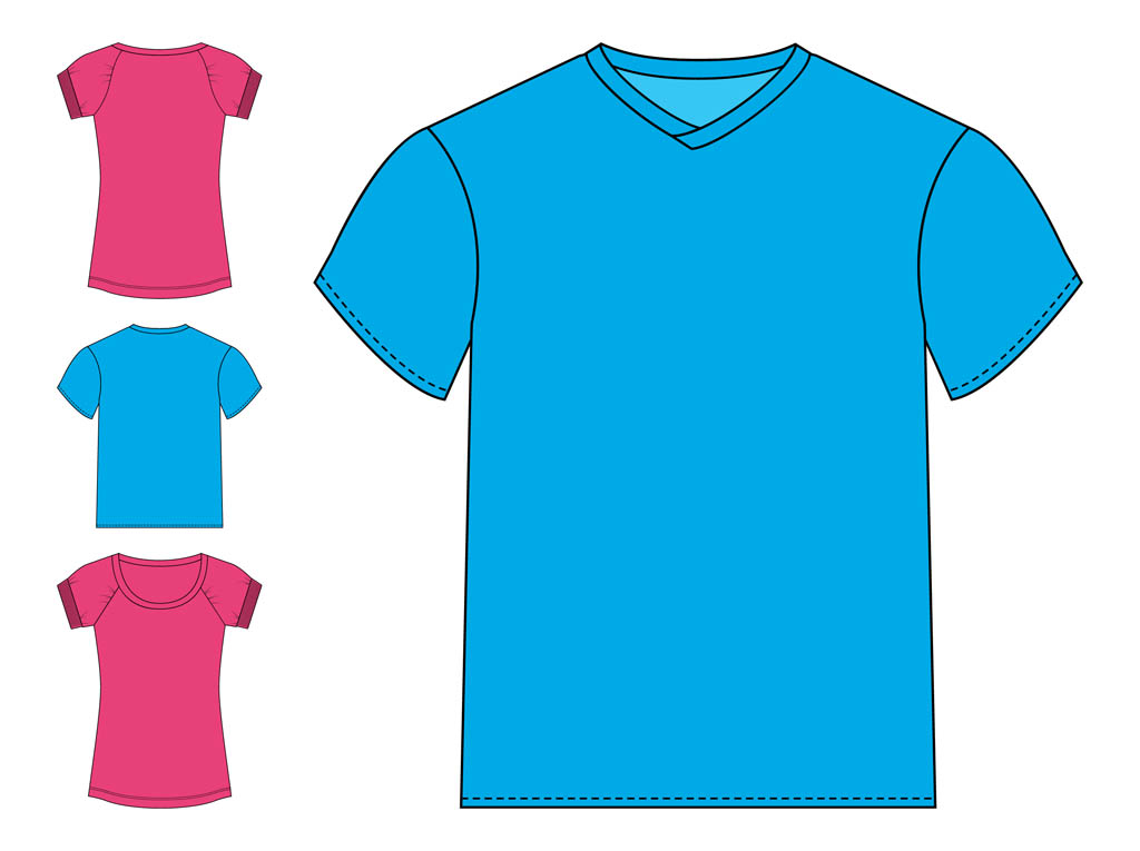 T Shirt Silhouette Vector at GetDrawings | Free download