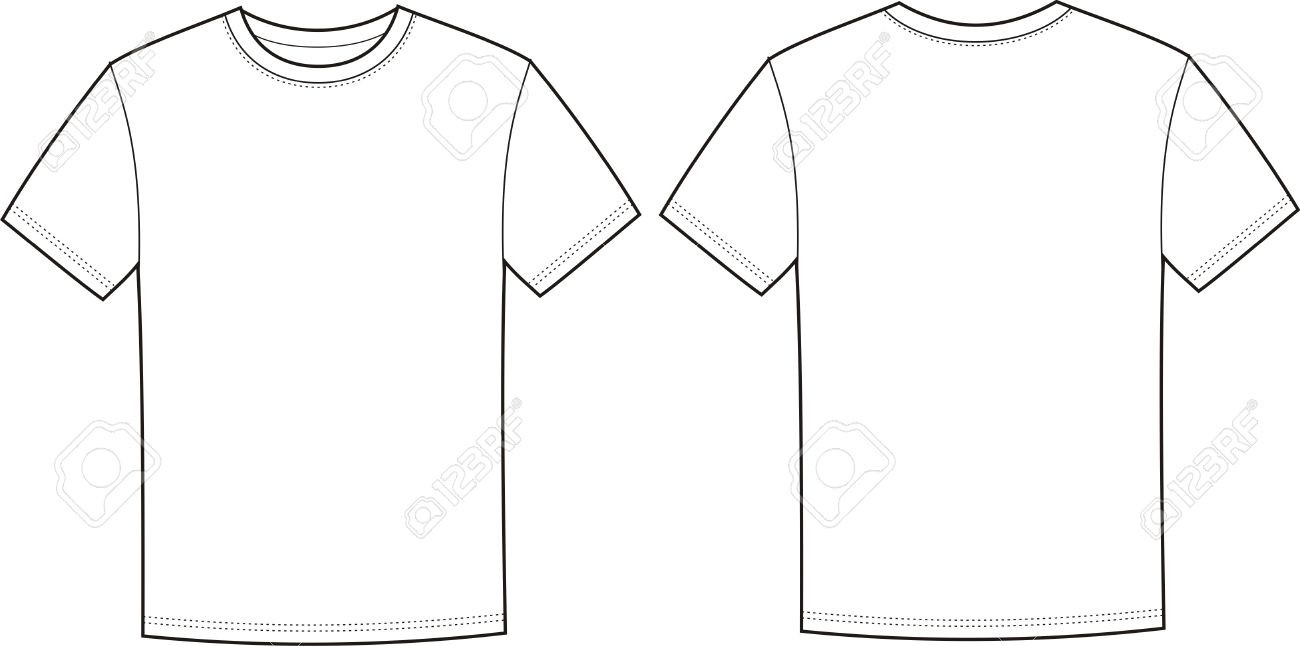 T Shirt Silhouette Vector at GetDrawings | Free download