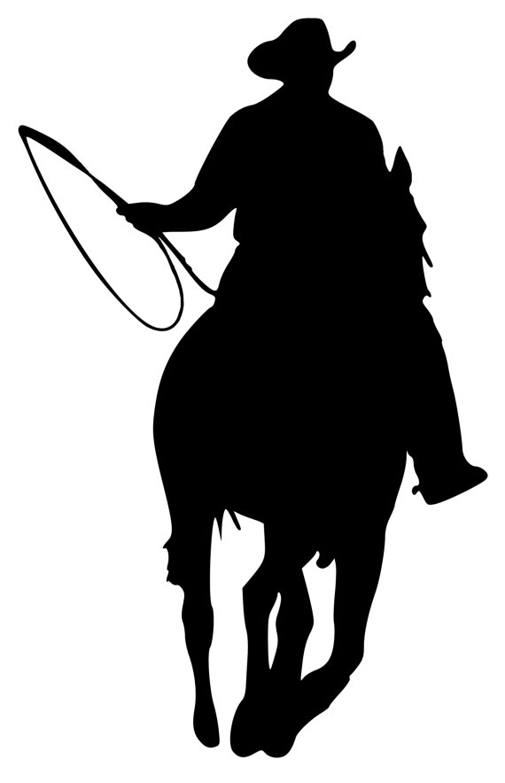 Team Roping Silhouette At Getdrawings Free Download