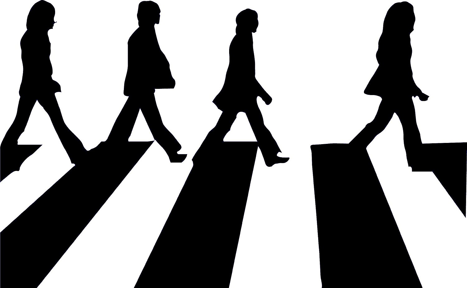 the-beatles-abbey-road-silhouette-at-getdrawings-free-download